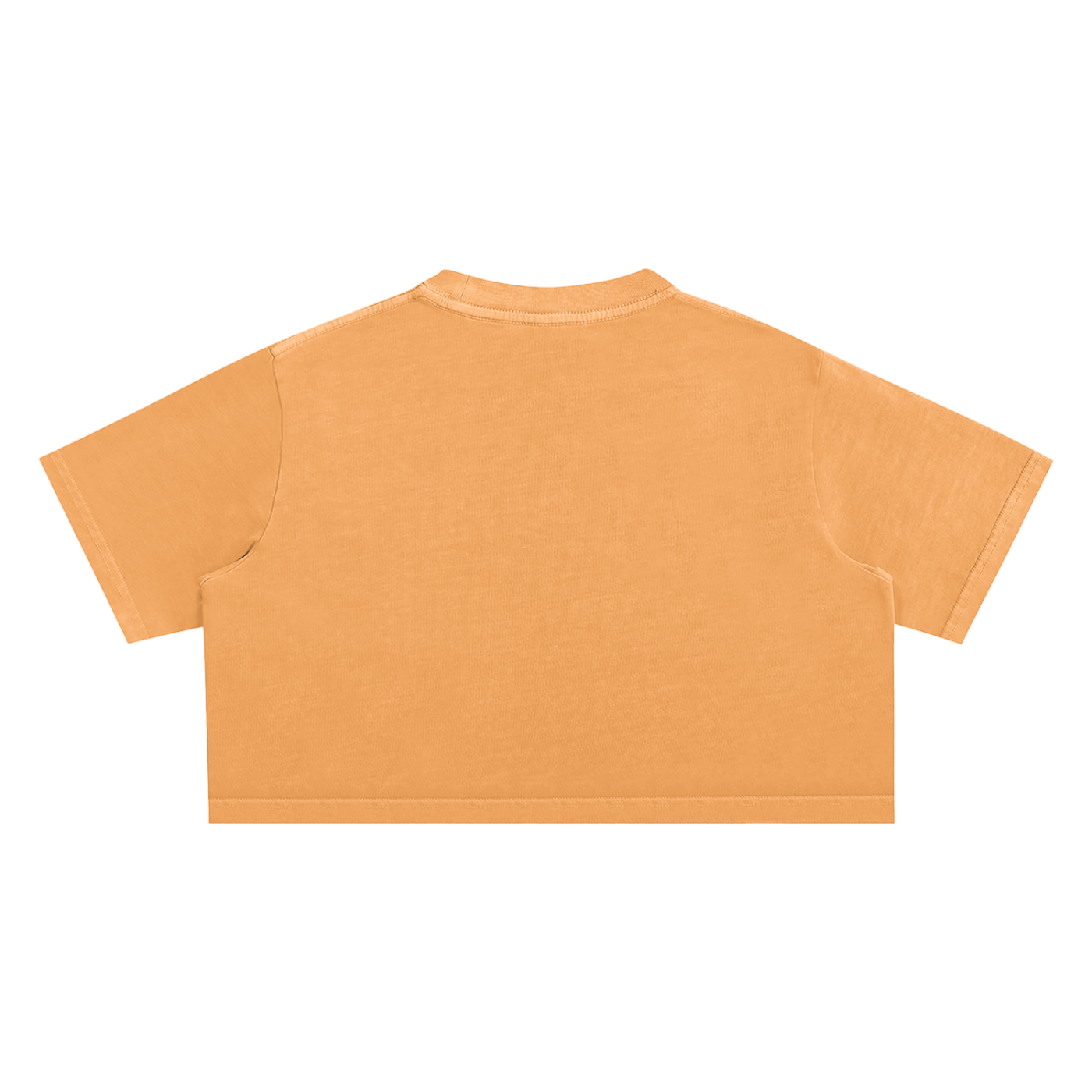 ESSNTIAL ELEMNTS Women's Snow Washed Crop Top Tee