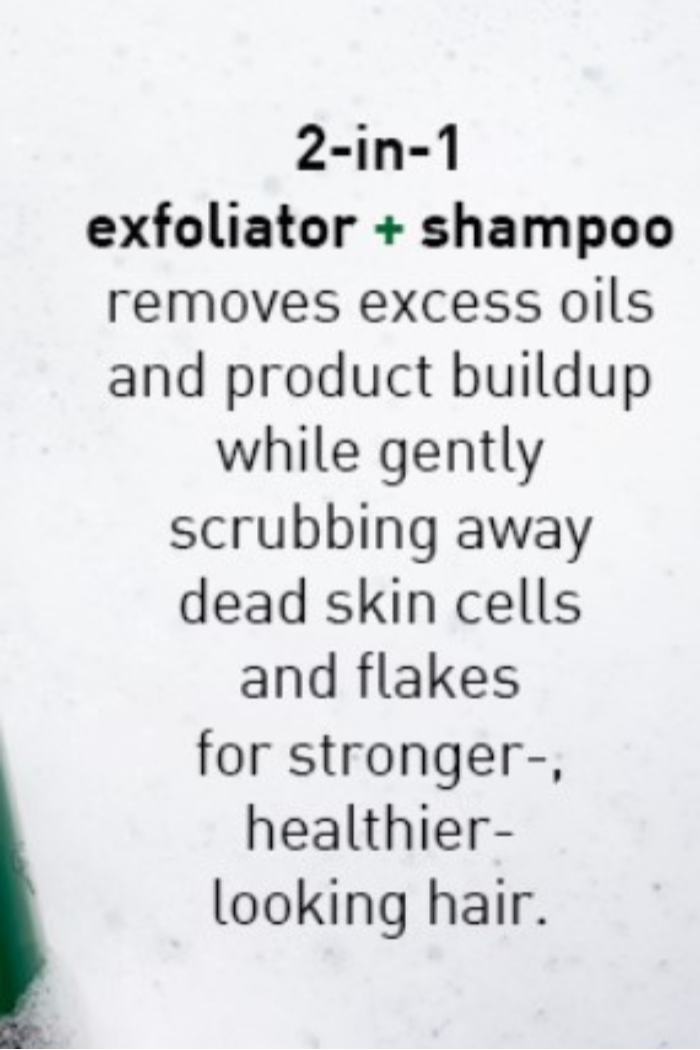 Exfoliating Scalp Scrub + Shampoo