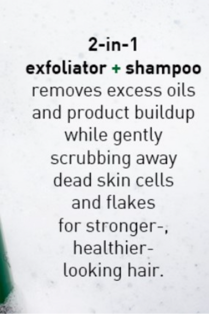 Exfoliating Scalp Scrub + Shampoo
