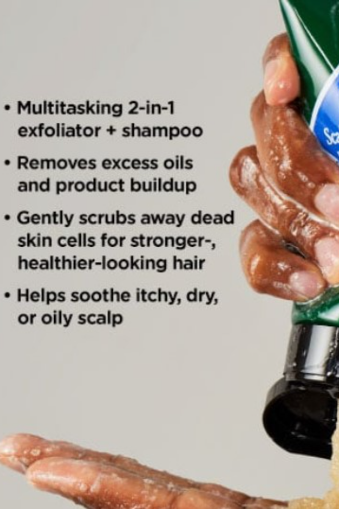 Exfoliating Scalp Scrub + Shampoo