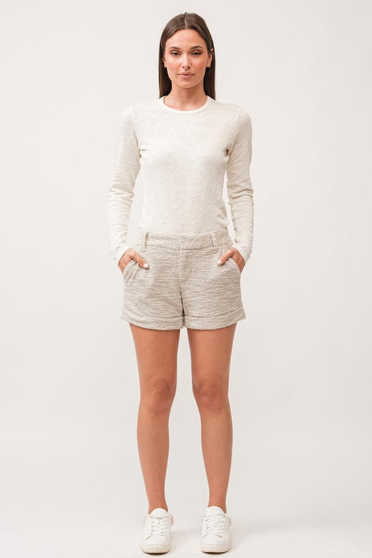 Mid Rise Wide Clean Hem