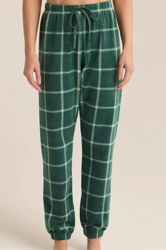Plaid Jogger Lounge Pants