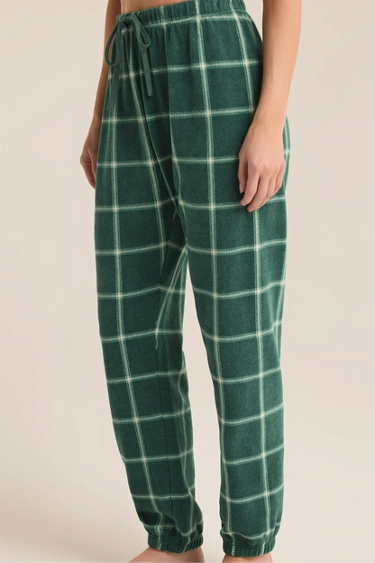 Plaid Jogger Lounge Pants