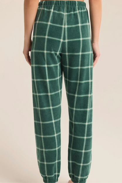 Plaid Jogger Lounge Pants