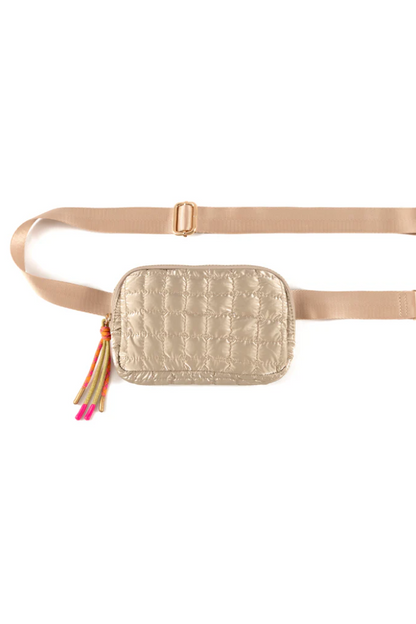 Gold Logan Belt Bag