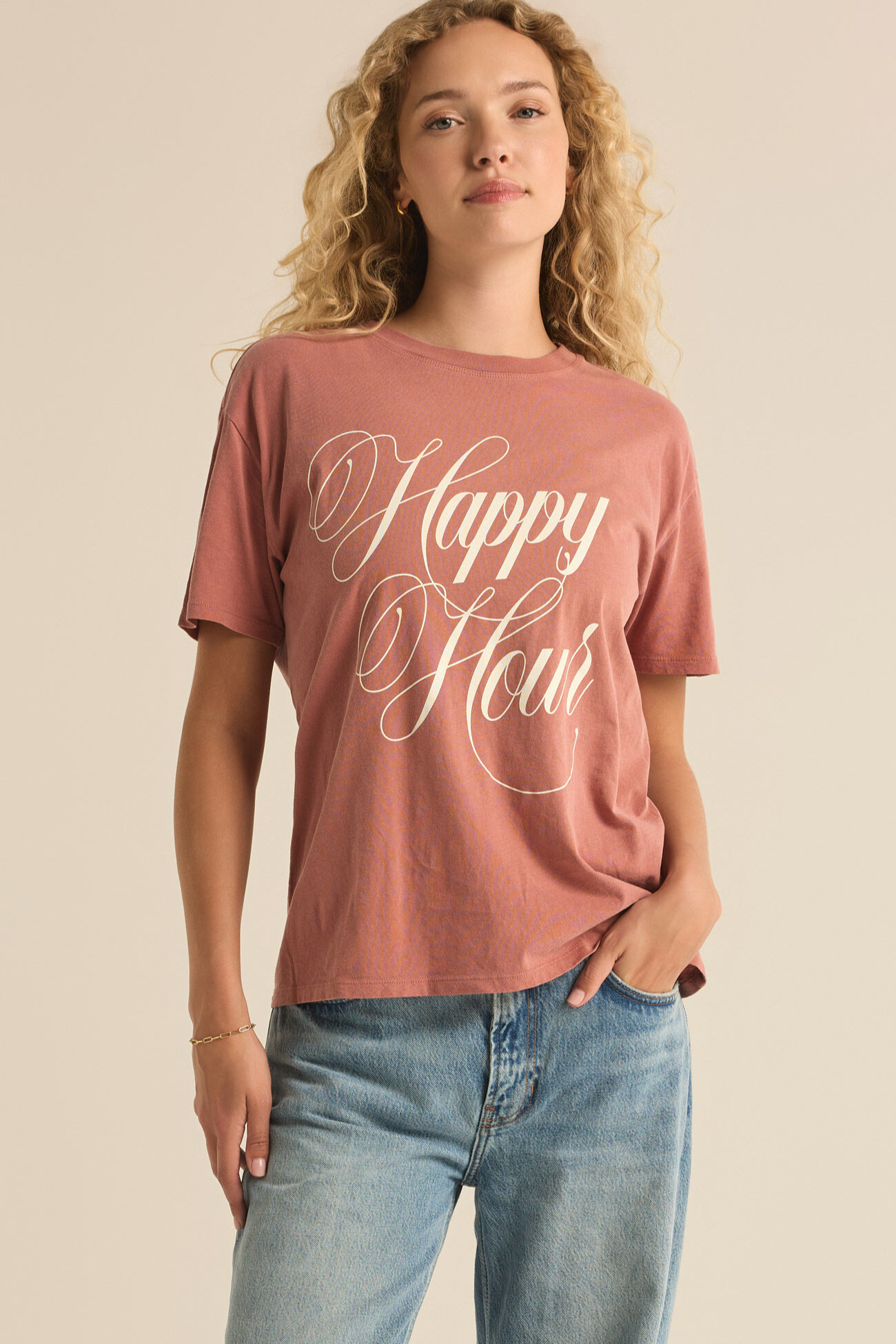 Happy Hour Boyfriend Tee