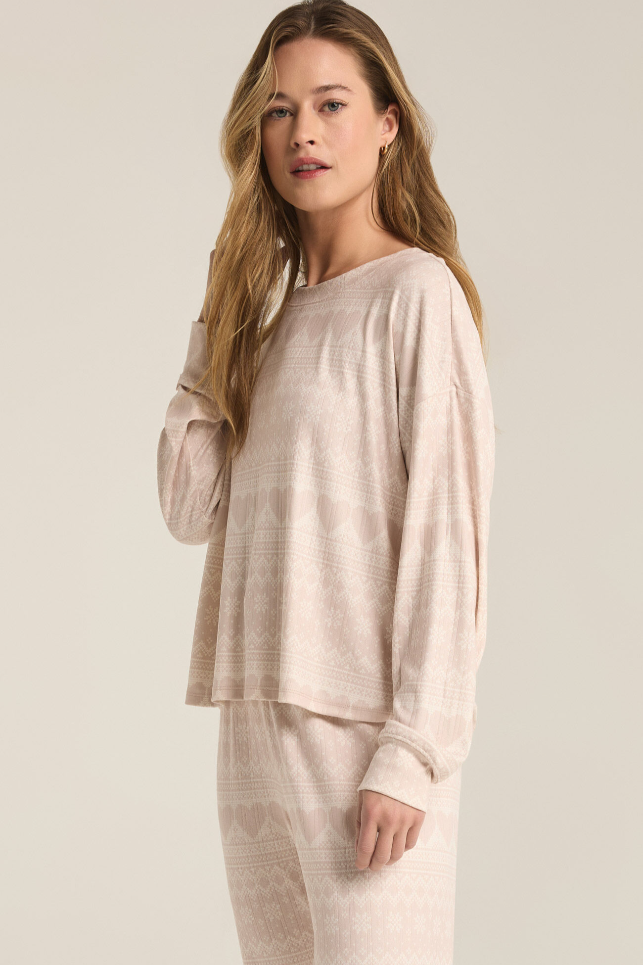 Fairisle Heart L/S