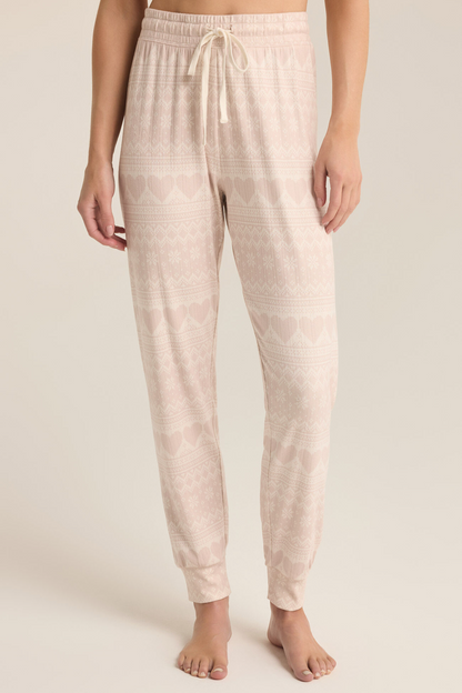 Fairisle Heart Jogger