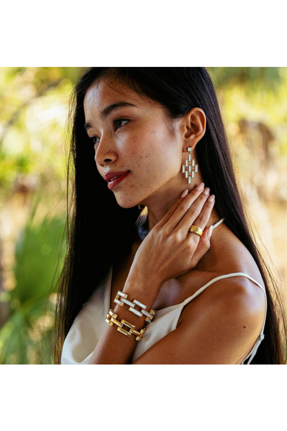 PATHWAY LINK BRACELET/MOP