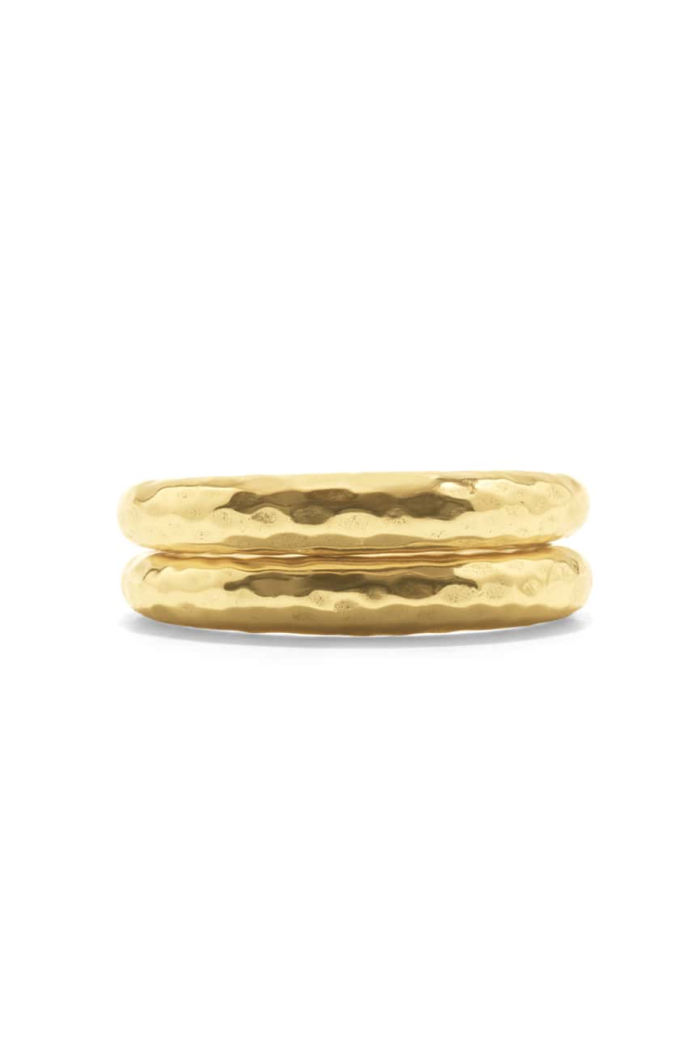Cleopatra Slice Stacking Ring Set - Gold