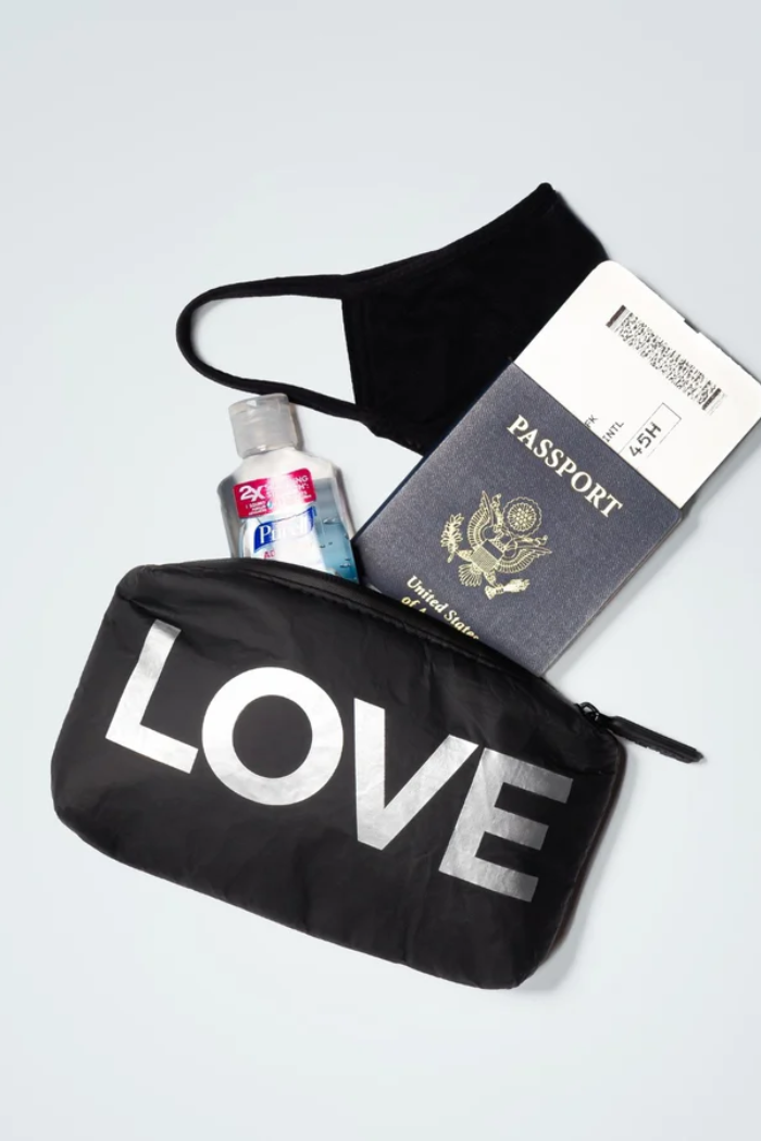 Black with Silver LOVE Organizational Packs Set of Two