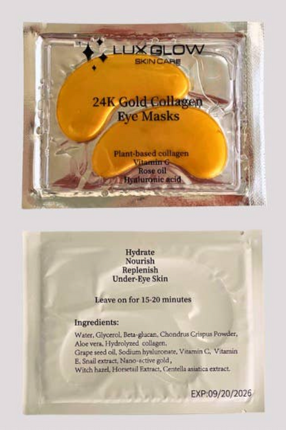Gold Eye Masks