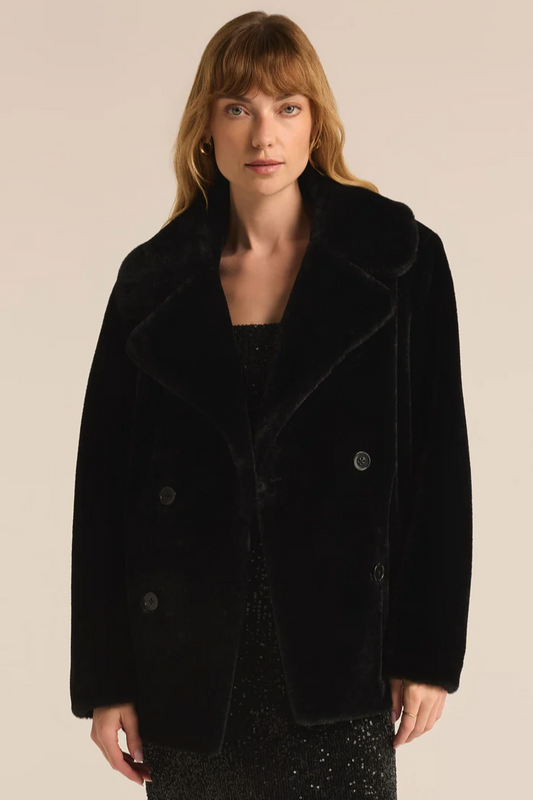 Doubled Breasted Fur Coat
