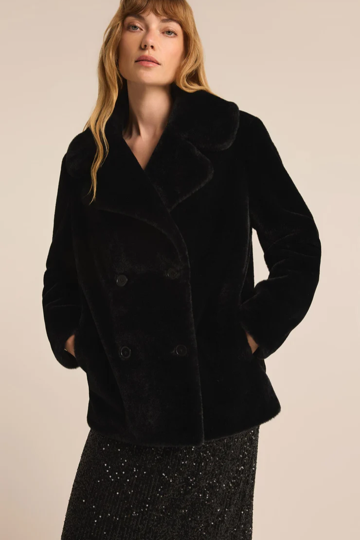 Doubled Breasted Fur Coat