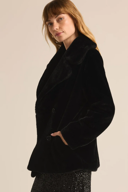 Doubled Breasted Fur Coat