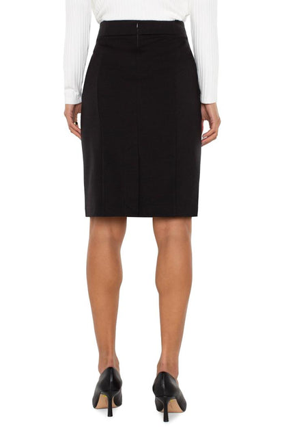 Pencil Skirt With Back Vent