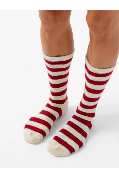 The Fair Isle Plush Lounge Sock