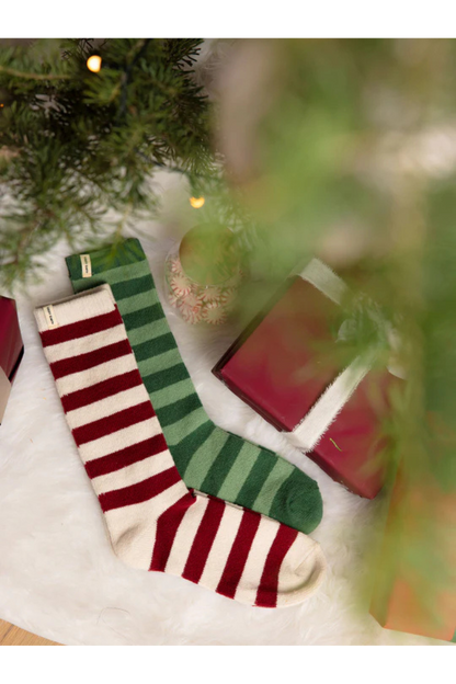 The Fair Isle Plush Lounge Sock