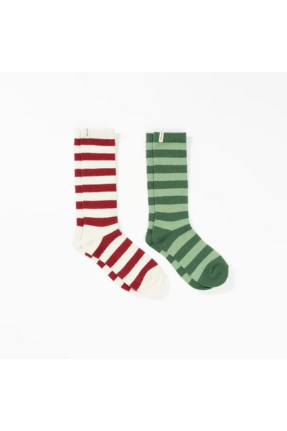 The Fair Isle Plush Lounge Sock