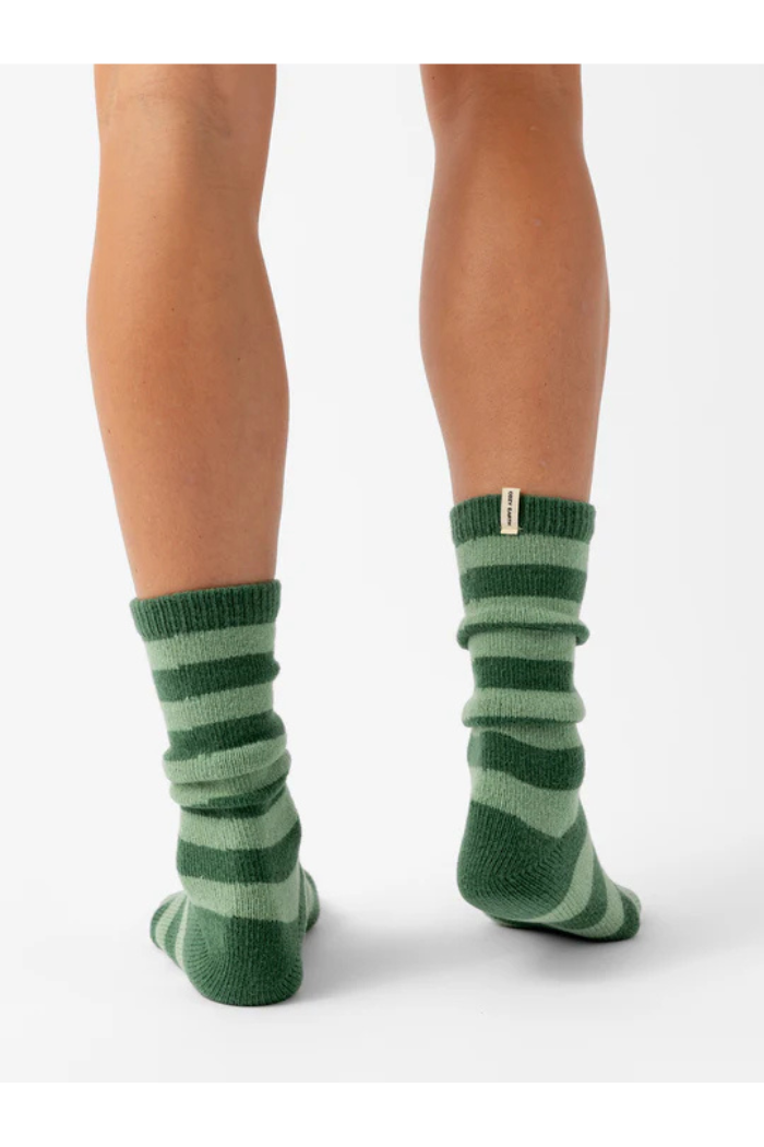 The Fair Isle Plush Lounge Sock