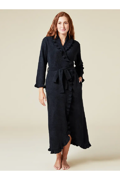 Ruffle Chenille Robe 51"
