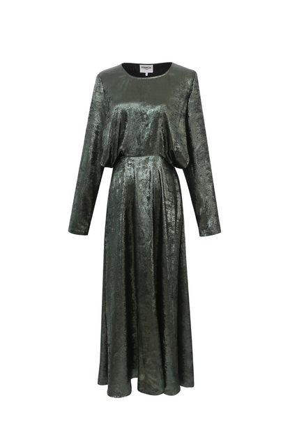 Clarina Metallic Dress