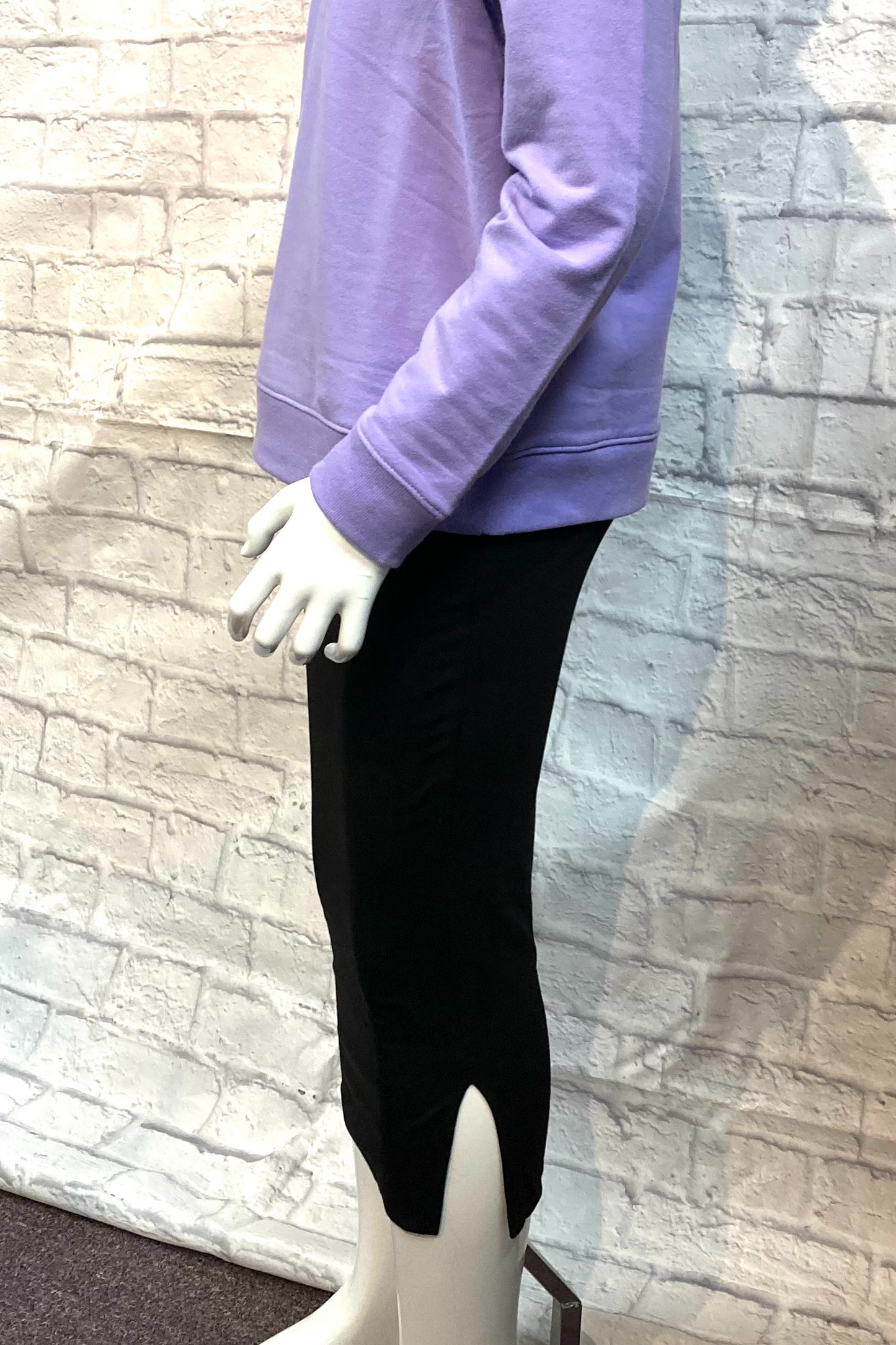 GIRLS Fitted Midi Skirt with Slit #42830