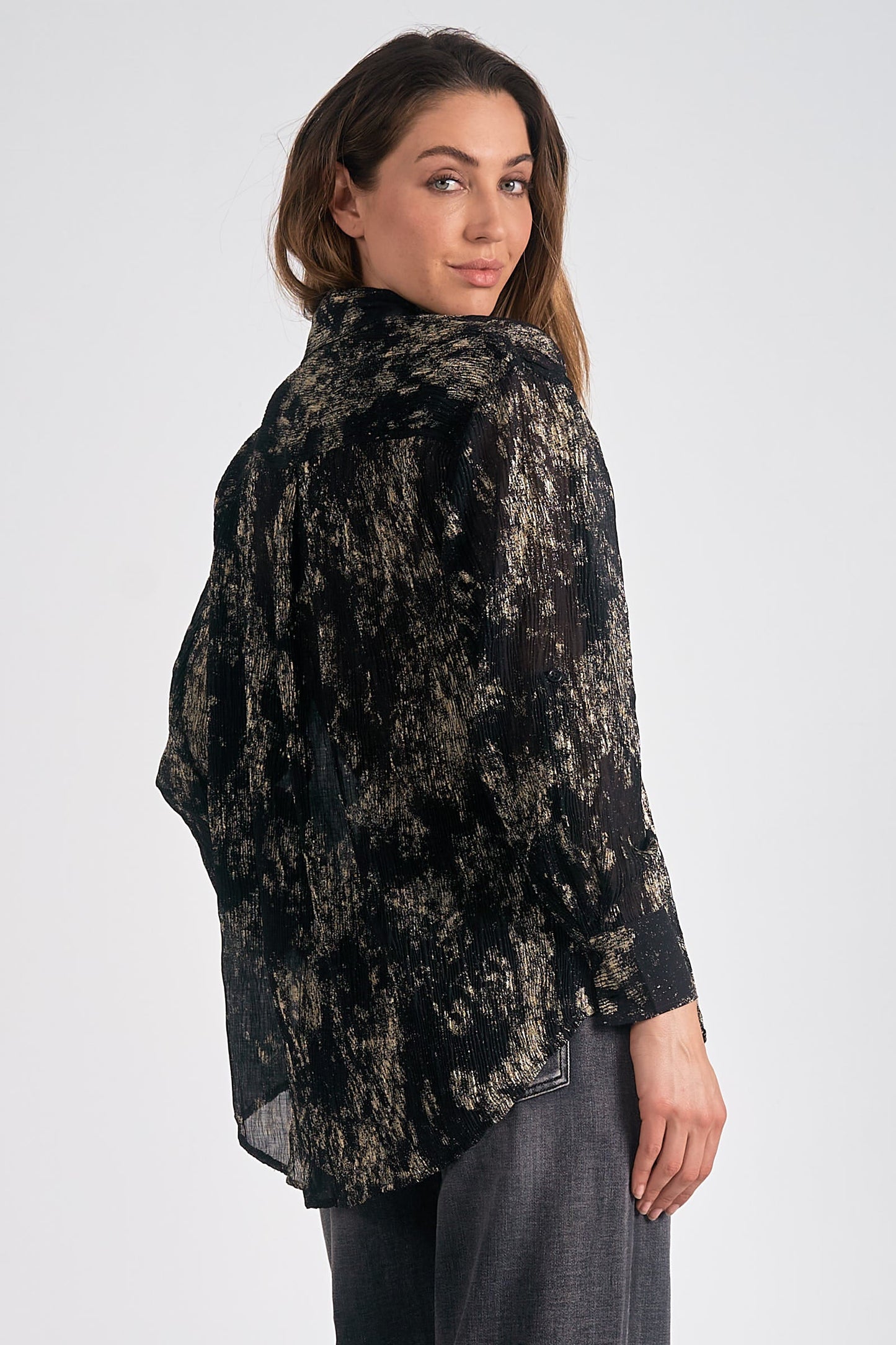 L/S Gold Smudge
