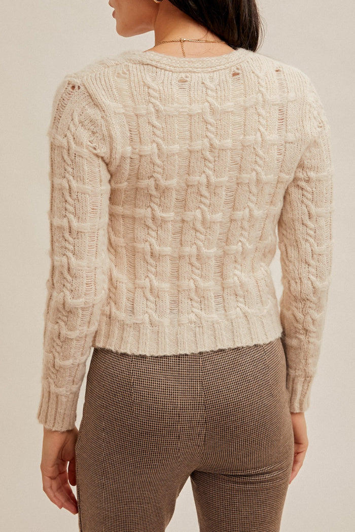 Johna Asymmetrical Sweater