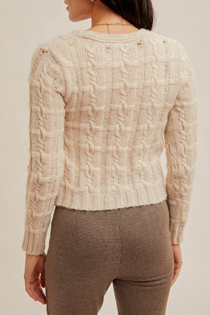 Johna Asymmetrical Sweater