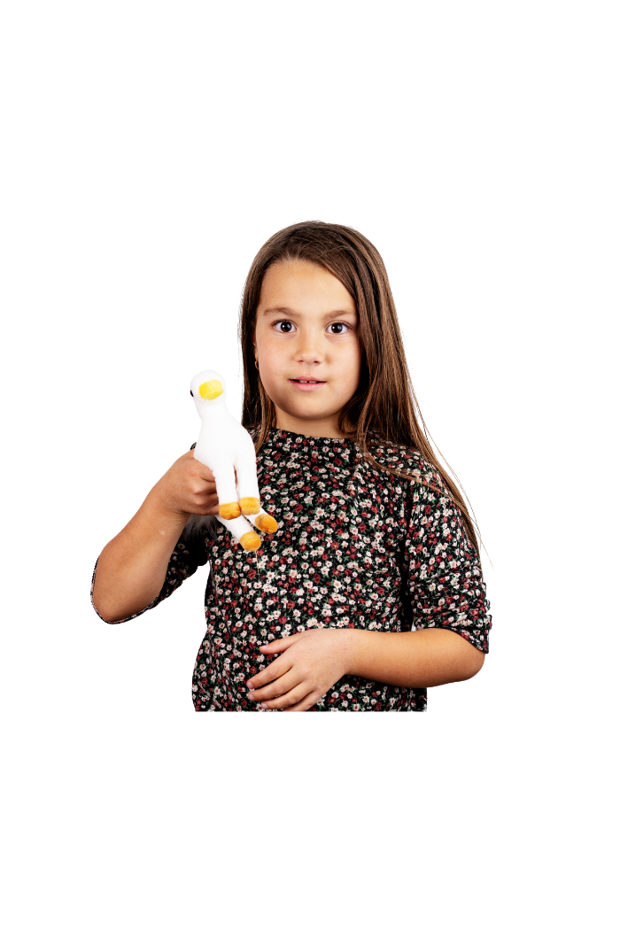 Randimals Huck Floppy Mini Stuffed Toy