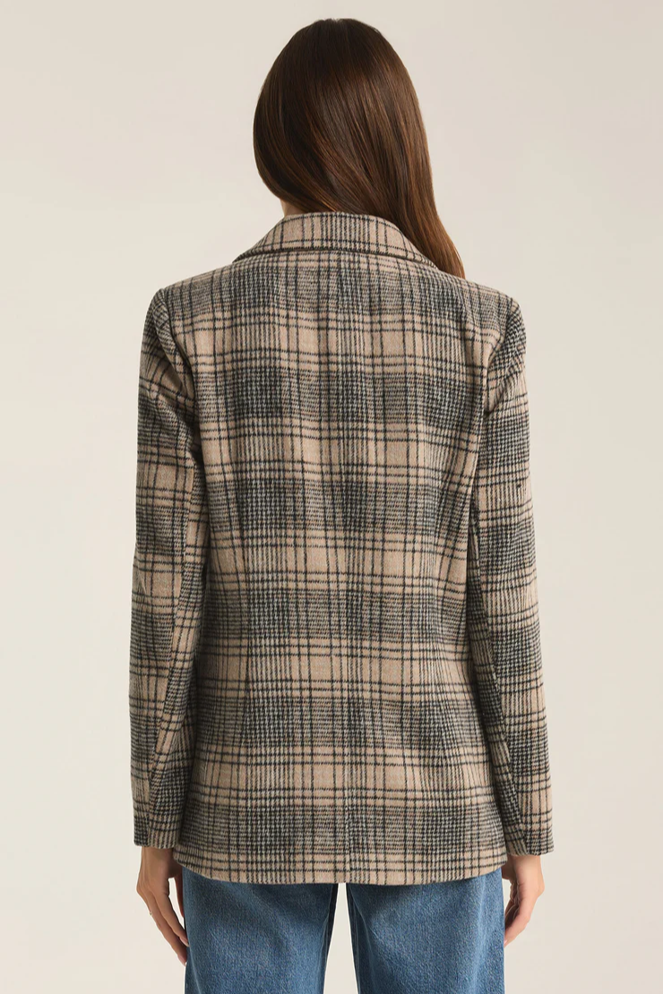 Kingston Relaxed Plaid Blazer