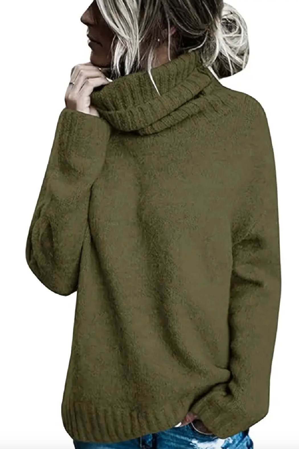 Farrah Ribbed Turtleneck Sweater