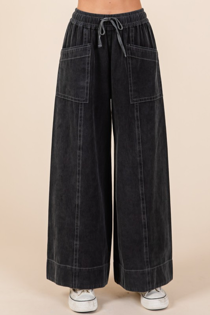 Mineral Washed Pants