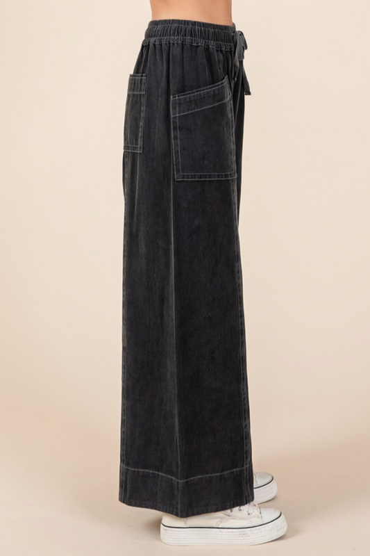 Mineral Washed Pants