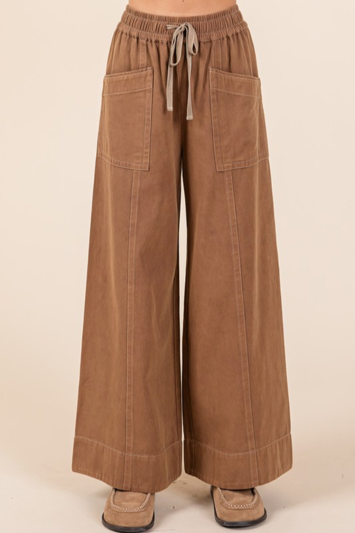 Mineral Washed Pants