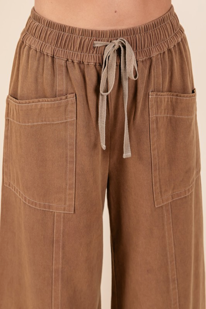Mineral Washed Pants