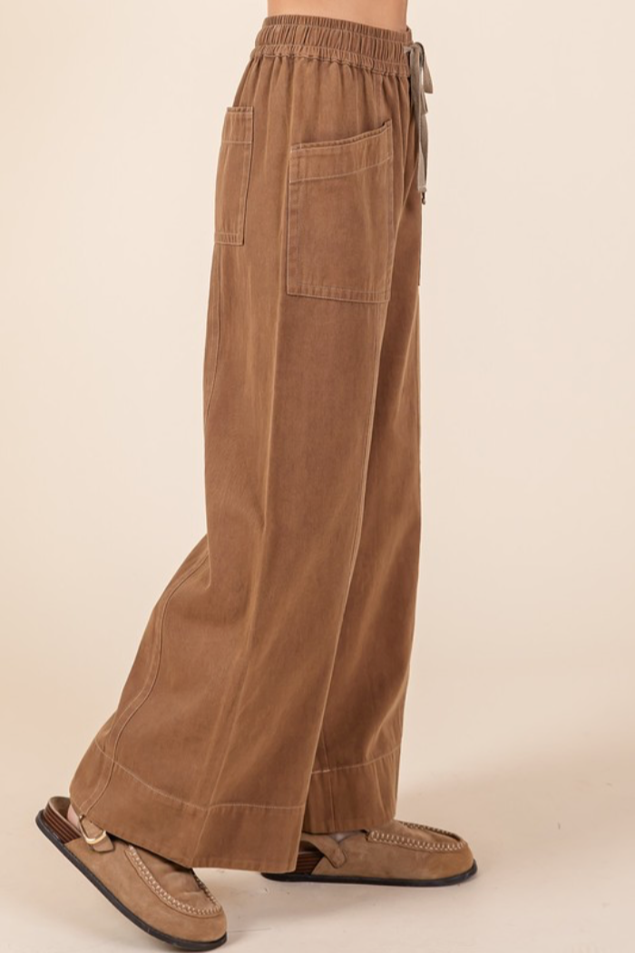 Mineral Washed Pants