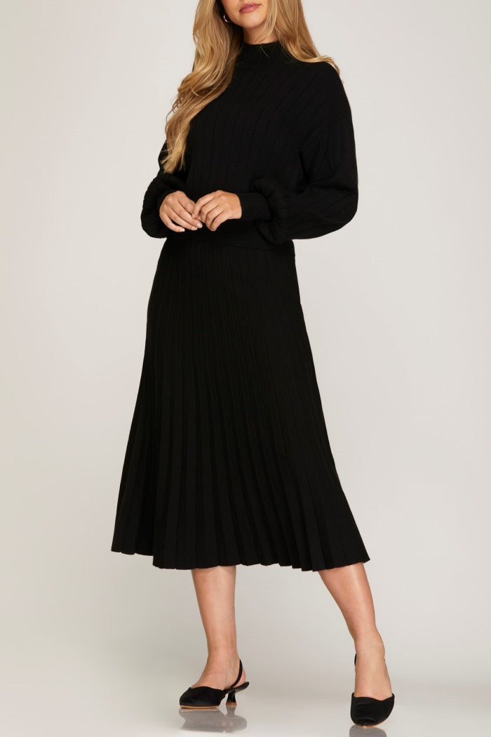 Vanessa Sweater Skirt Set