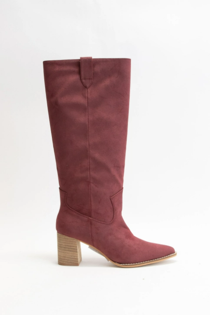 Ariana Mid Knee Length Cowboy Boot