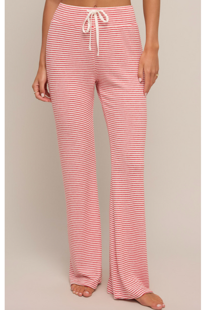 STRIPE PANT W/LS TOP