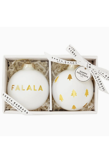 Glass Ornament Set