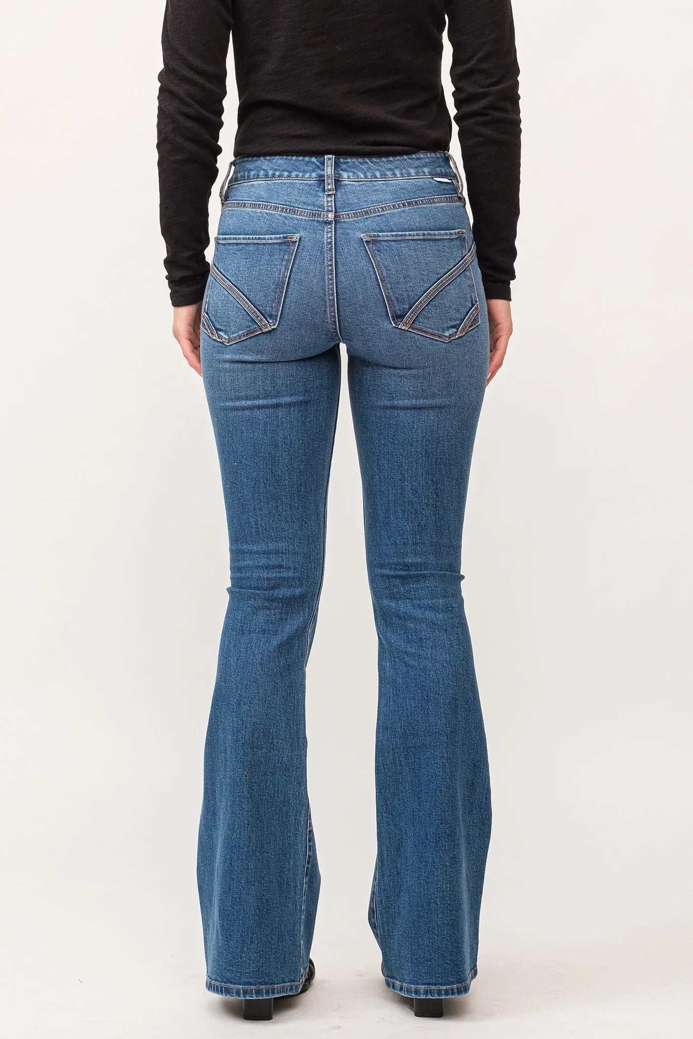 Laney Mid Rise Bootcut Denim