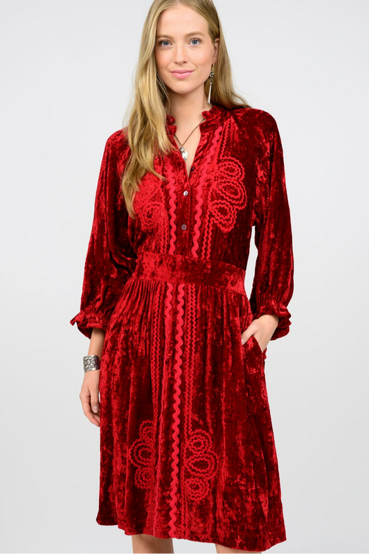 Ramona Velvet Dress