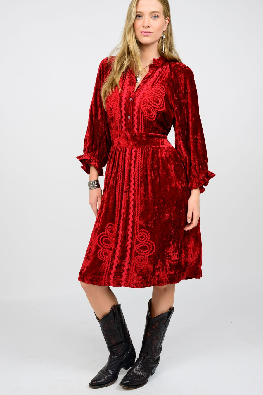 Ramona Velvet Dress