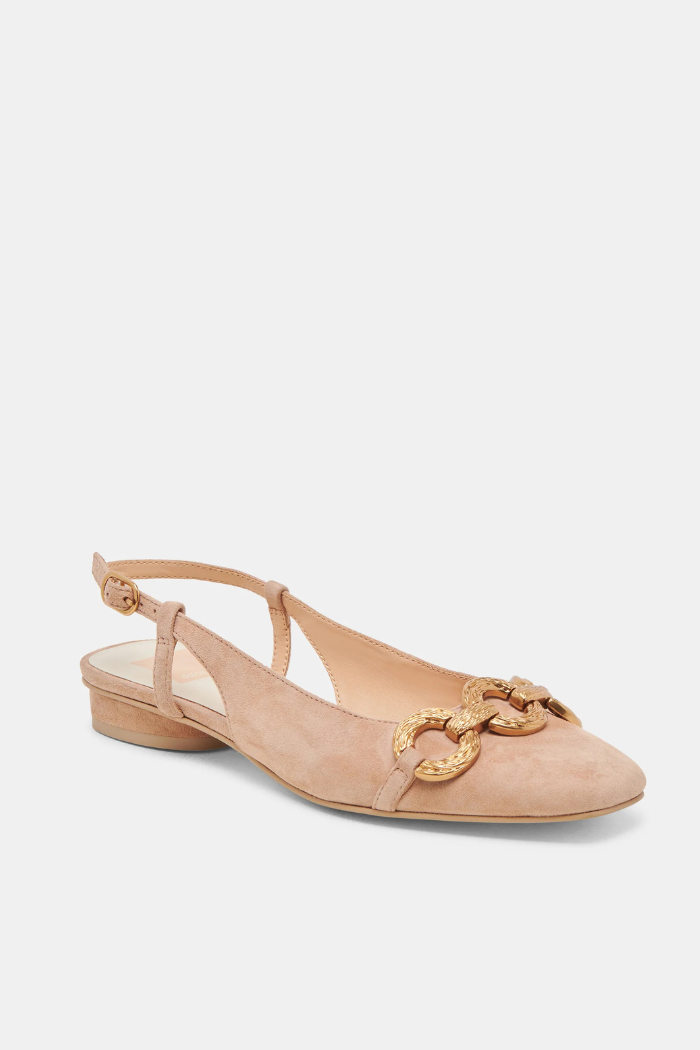Ramano Flats - Toffee Suede