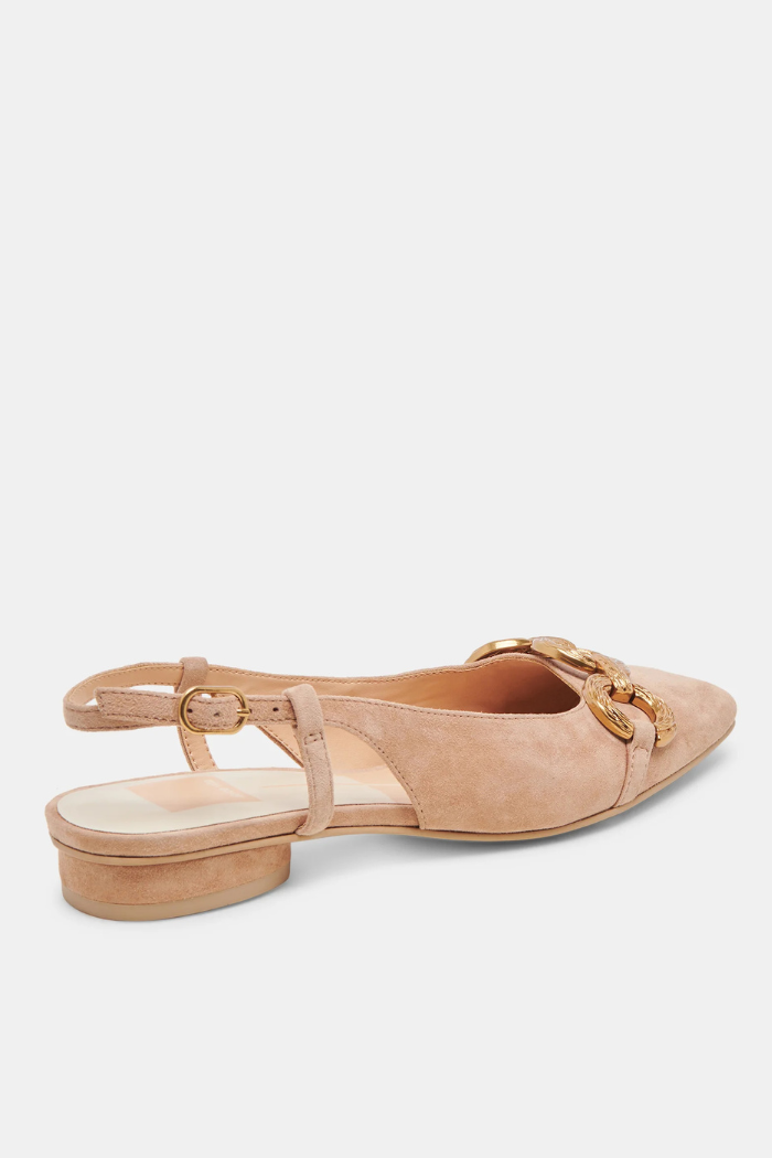 Ramano Flats - Toffee Suede