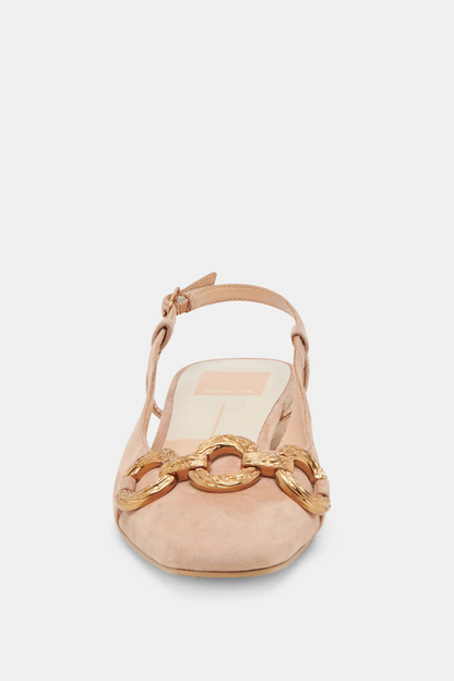 Ramano Flats - Toffee Suede