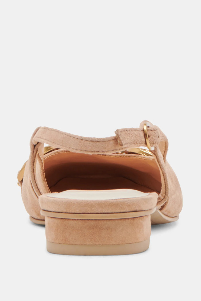 Ramano Flats - Toffee Suede