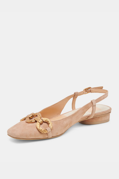 Ramano Flats - Toffee Suede